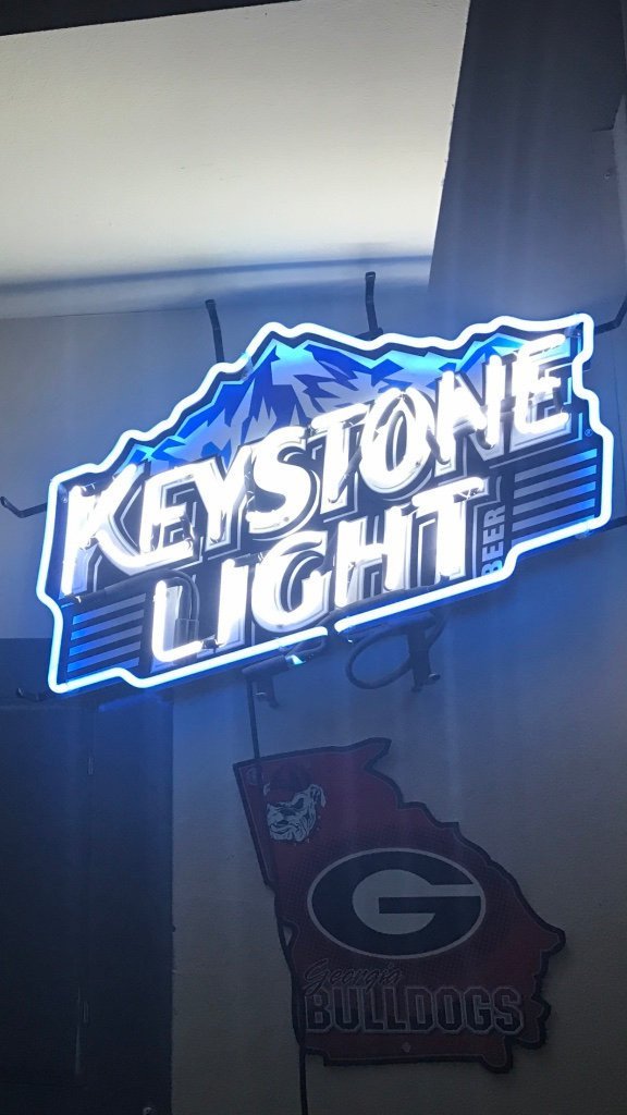 Custom Keystone Light Neon Sign Tube Neon Light