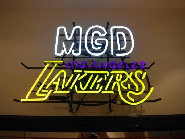 Custom Miller MGD La Lakers Neon Sign Tube Neon Light