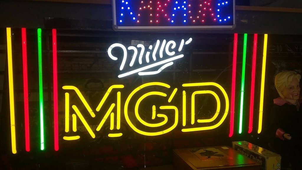 Custom MGD Miller Lite Neon Sign Tube Neon Light