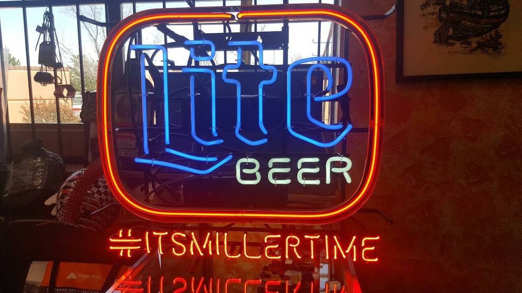 Custom Miller Lite Its Miller Time Neon Sign Tube Neon Light