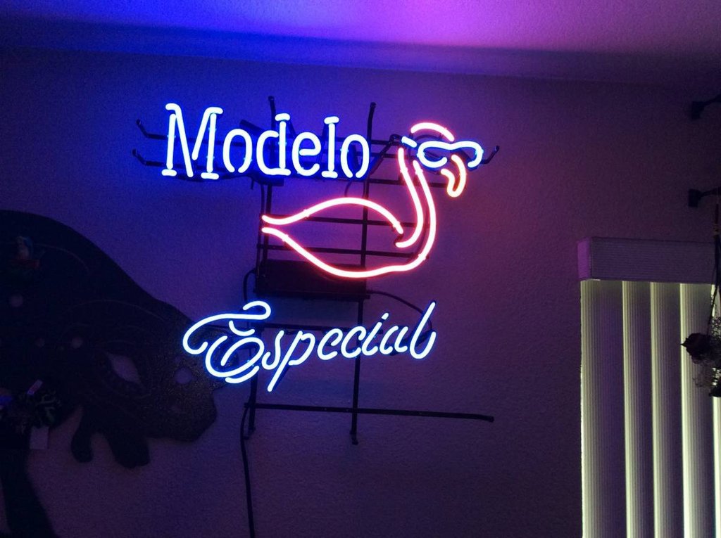 Custom Modelo Flamingo Neon Sign Tube Neon Light