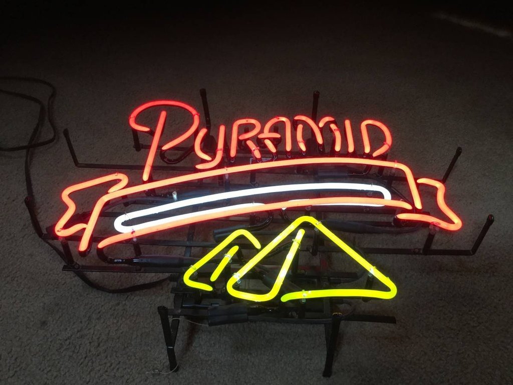 Custom Pyramid Brewing Beer Neon Sign Tube Neon Light