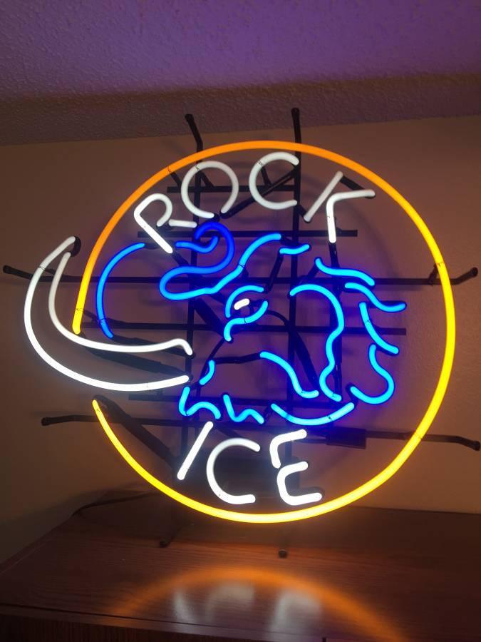 Custom Rare Rock Ice Neon Sign Tube Neon Light