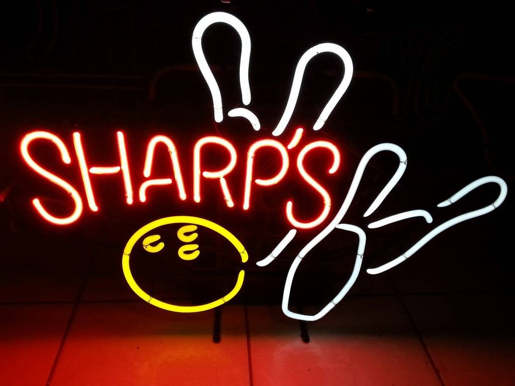 Custom Sharps Bowling Neon Sign Tube Neon Light