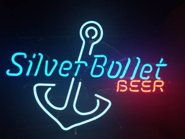 Custom Silver Bullet Beer Neon Sign Tube Neon Light