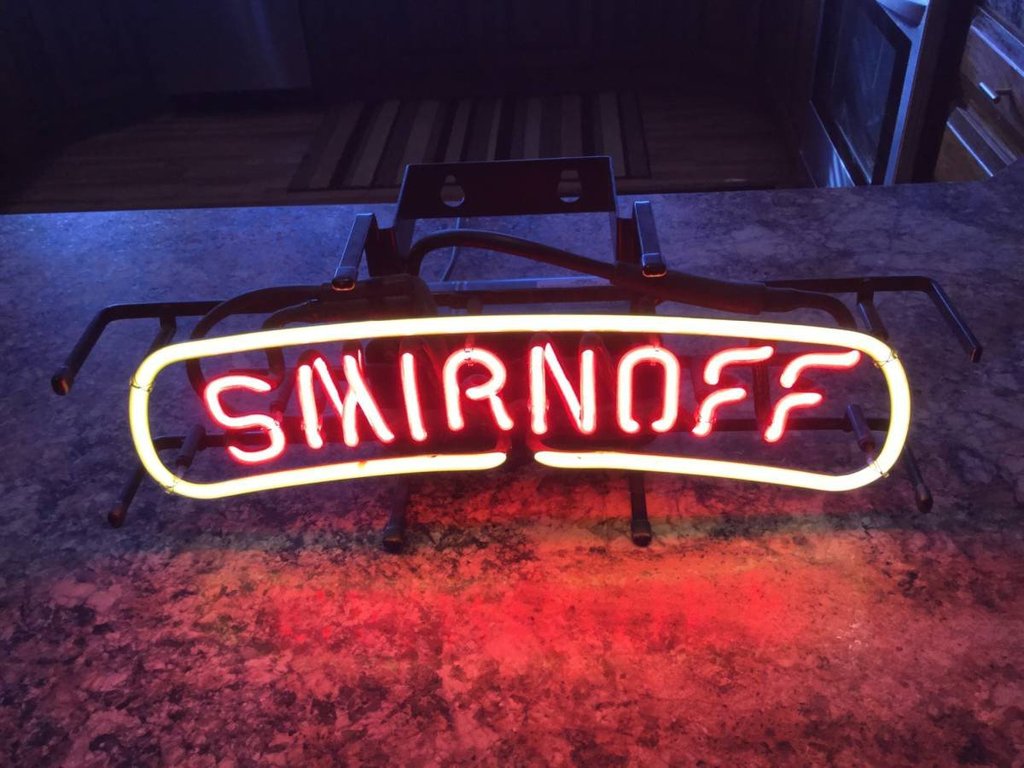 Custom Smirnoff Neon Sign Tube Neon Light