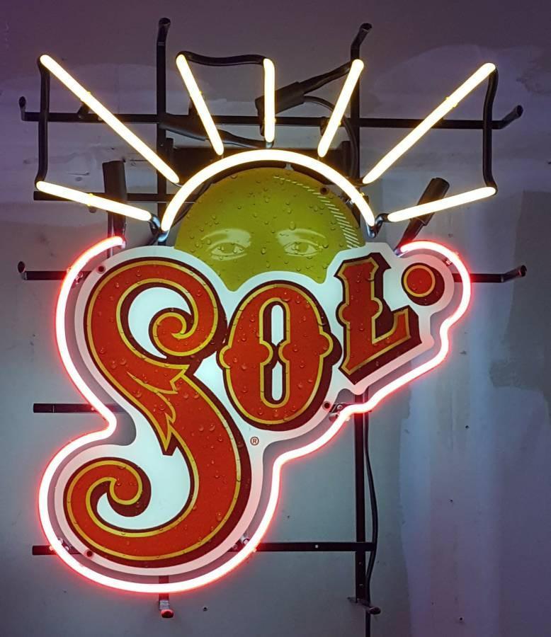 Custom Sol Beer Neon Sign Tube Neon Light