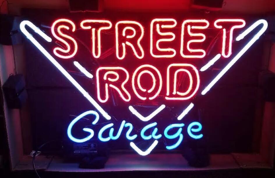 Custom Street Rod Garage Neon Sign Tube Neon Light