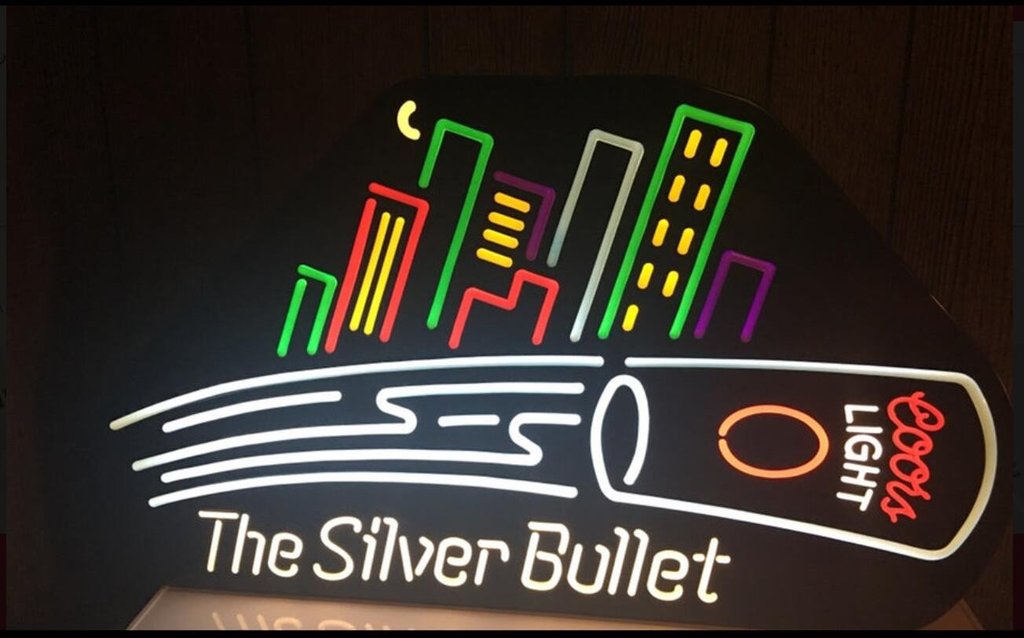 Custom Coors Light the Silver Bullet Neon Sign Tube Neon Light