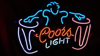 Custom Coors Light Neon Sign Tube Neon Light
