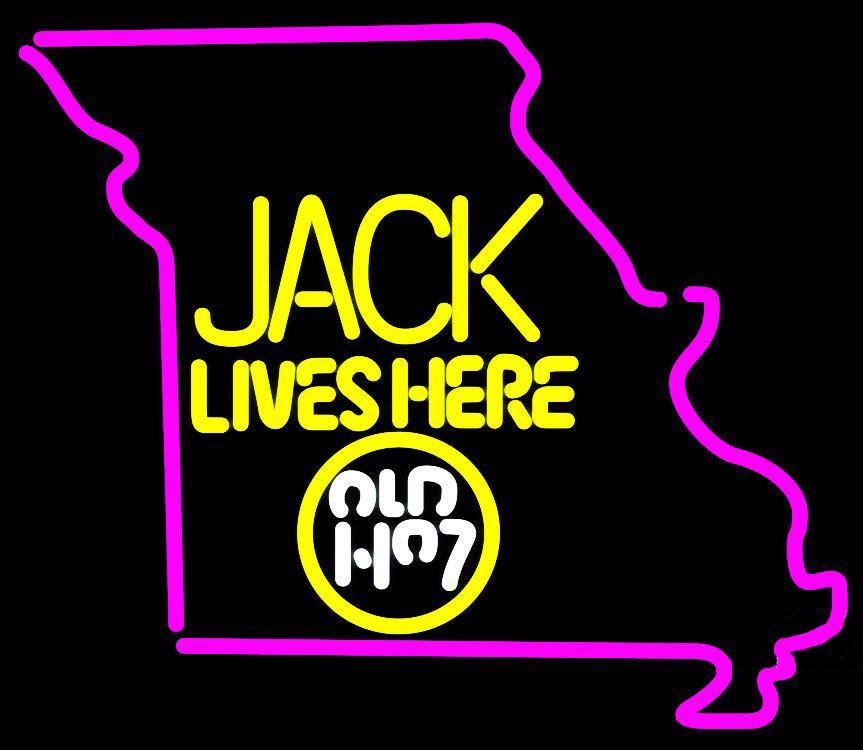 Custom Jack Lives Here Missouri Neon Sign Tube Neon Light