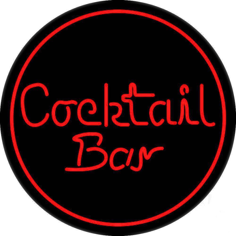 Custom Cocktails Bar Neon Sign Tube Neon Light