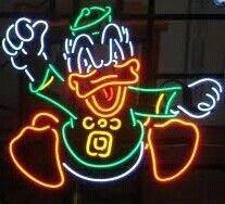 Custom Donald Duck Neon Sign Real Neon Light
