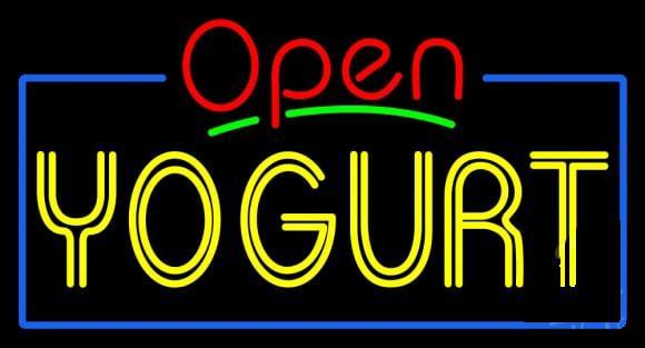 Custom Yogurt Neon Sign Real Neon Light