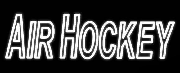 Custom Air Hockey Neon Sign Real Neon Light