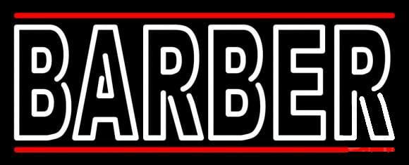 Custom Barbe Salon Neon Sign Real Neon Light