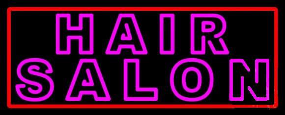 Custom Hair Salon Neon Sign Real Neon Light