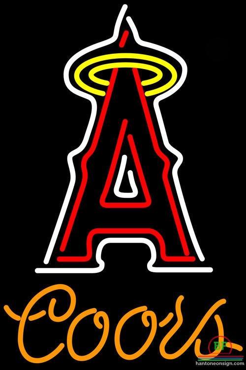 Custom Coors Light Anaheim Angels Neon Sign MLB Teams Neon Light