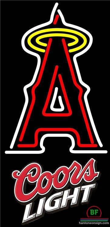 Custom Coors Light Anaheim Angels Neon Sign MLB Teams Neon Light