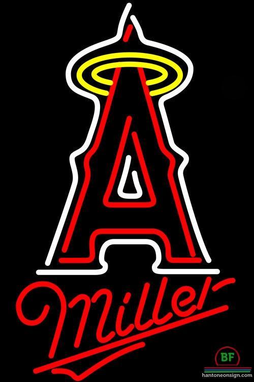 Custom Miller Anaheim Angels Neon Sign MLB Teams Neon Light
