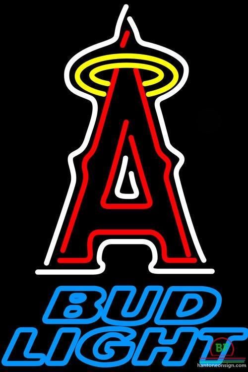 Custom Bud Light Anaheim Angels Neon Sign MLB Teams Neon Light