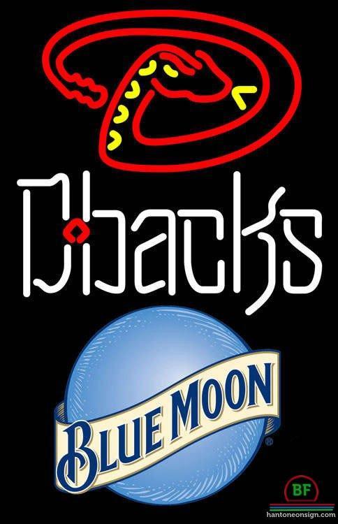 Custom Blue Moon Arizona Diamondbacks Neon Sign MLB Teams Neon Light