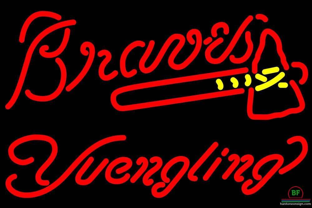 Custom Yuengling Atlanta Braves Neon Sign MLB Teams Neon Light