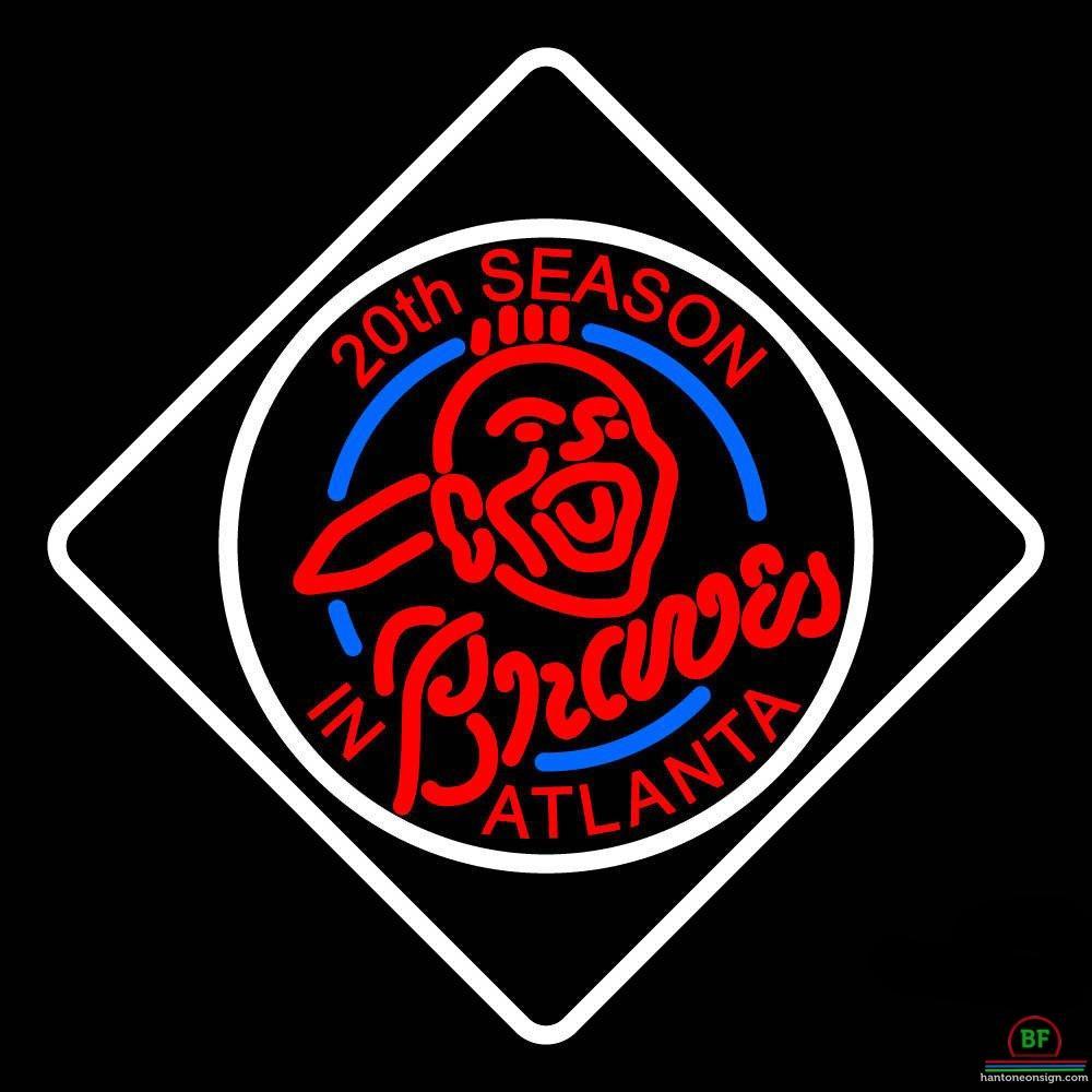Custom Atlanta Braves Neon Sign MLB Teams Neon Light