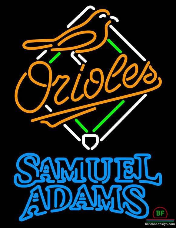Custom Samuel Adams Baltimore Orioles Neon Sign MLB Teams Neon Light
