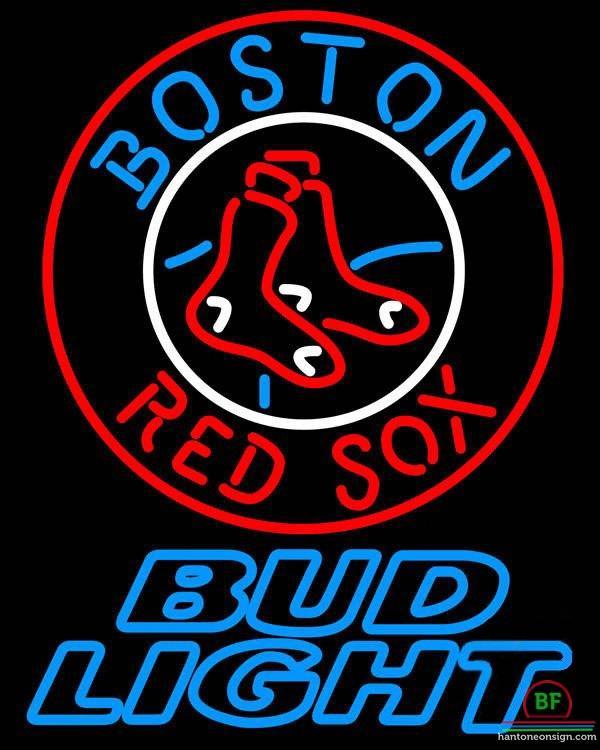 Custom Bud Light Boston Red Sox Neon Sign MLB Teams Neon Light