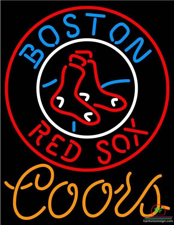 Custom Coors Light Boston Red Sox Neon Sign MLB Teams Neon Light
