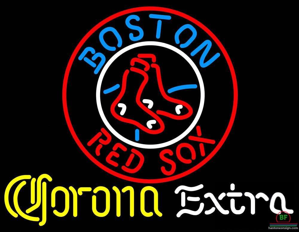 Custom Corona Extra Boston Red Sox Neon Sign MLB Teams Neon Light