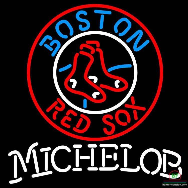 Custom Michelob Boston Red Sox Neon Sign MLB Teams Neon Light