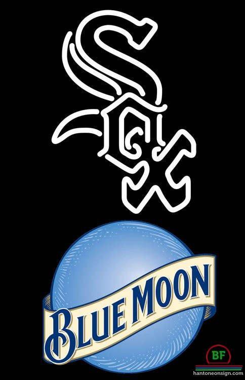 Custom Blue Moon Chicago White Sox Neon Sign MLB Teams Neon Light