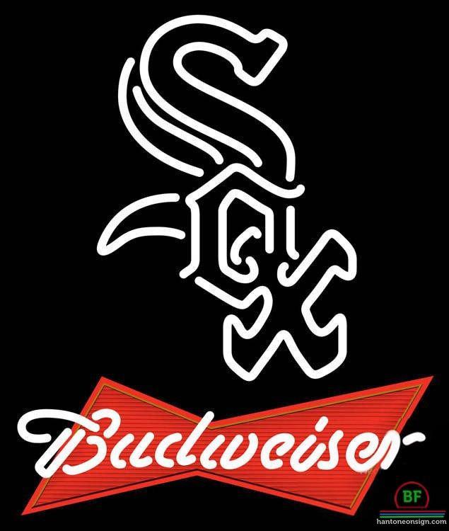 Custom Budweiser Chicago White Sox Neon Sign MLB Teams Neon Light