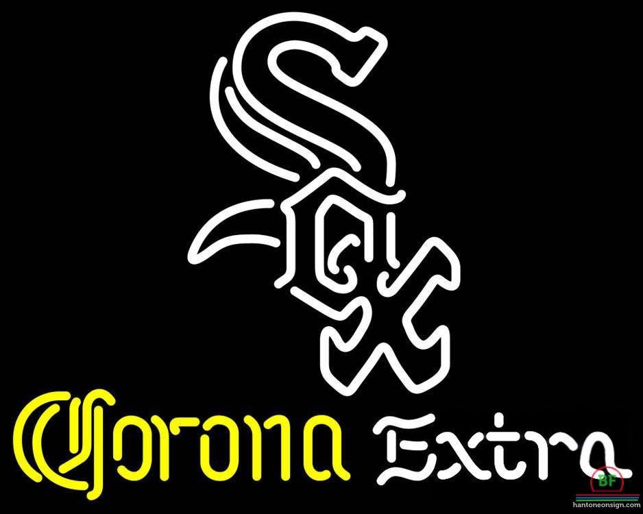 Custom Corona Extra Chicago White Sox Neon Sign MLB Teams Neon Light
