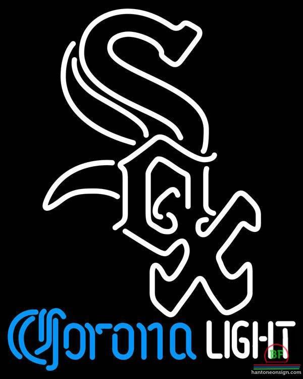 Custom Corona Light Chicago White Sox Neon Sign MLB Teams Neon Light