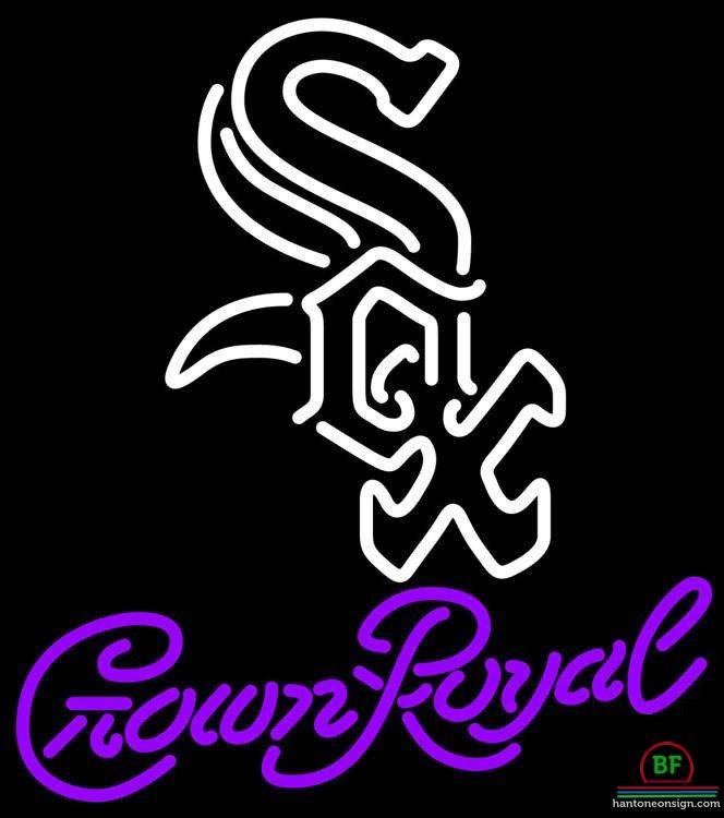 Custom Crown Royal Chicago White Sox Neon Sign MLB Teams Neon Light