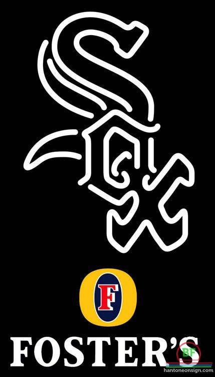 Custom Fosters Chicago White Sox Neon Sign MLB Teams Neon Light