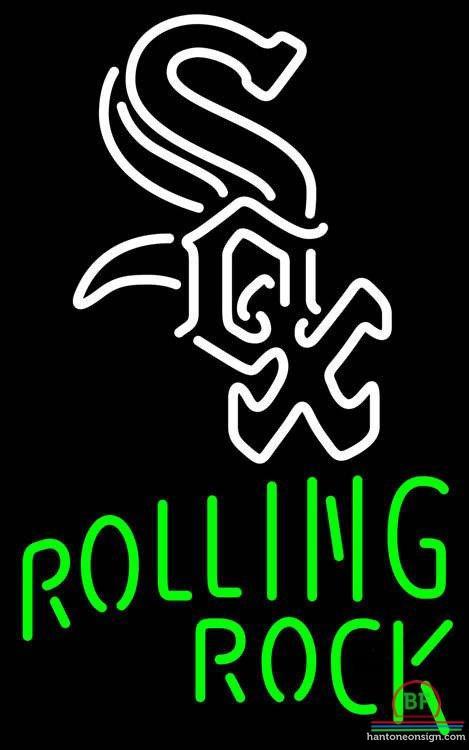 Custom Rolling Rock Chicago White Sox Neon Sign MLB Teams Neon Light