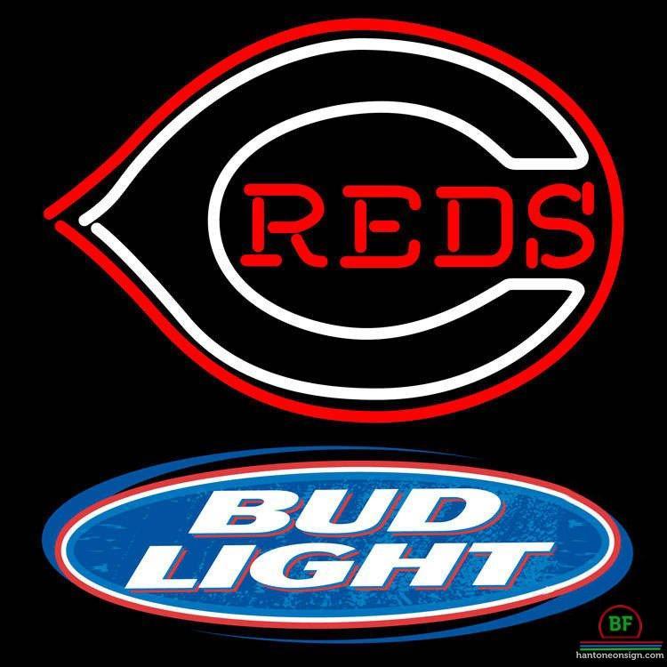 Custom Bud Light Cincinnati Reds Neon Sign MLB Teams Neon Light