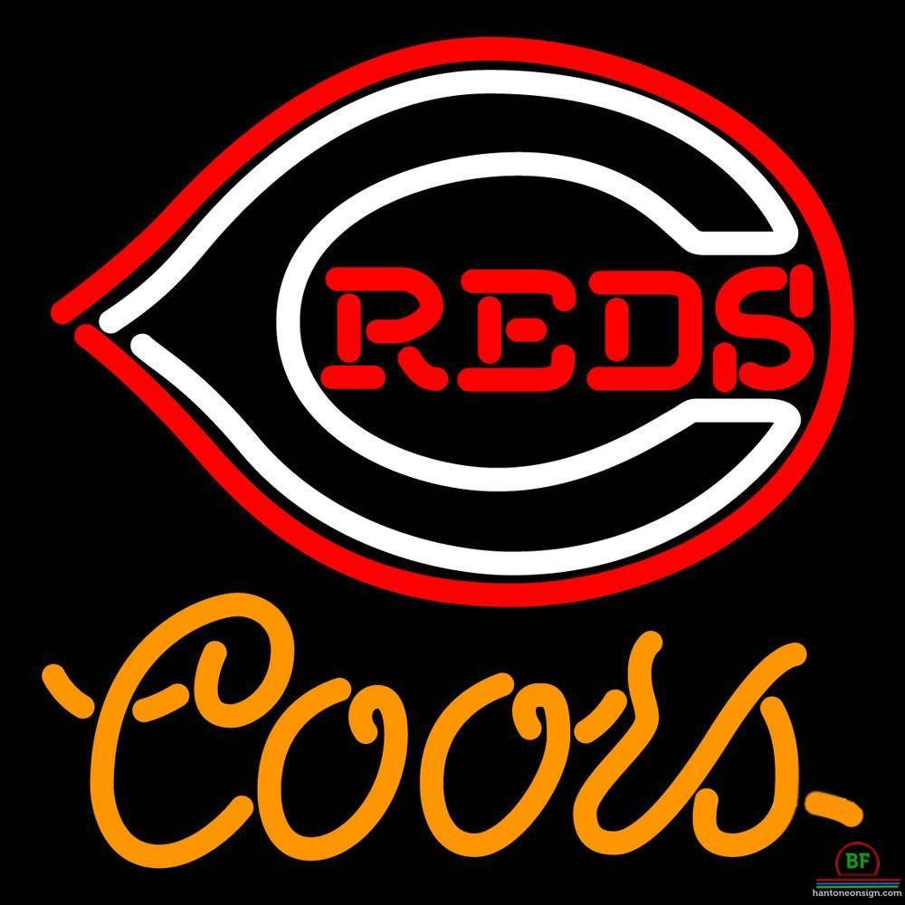 Custom Coors Light Cincinnati Reds Neon Sign MLB Teams Neon Light