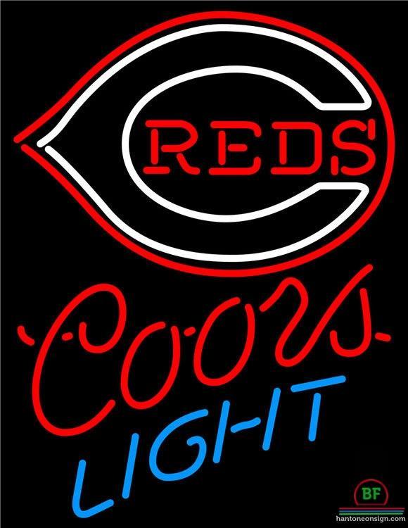 Custom Coors Light Cincinnati Reds Neon Sign MLB Teams Neon Light