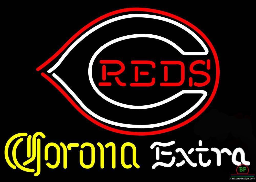 Custom Corona Extra Cincinnati Reds Neon Sign MLB Teams Neon Light