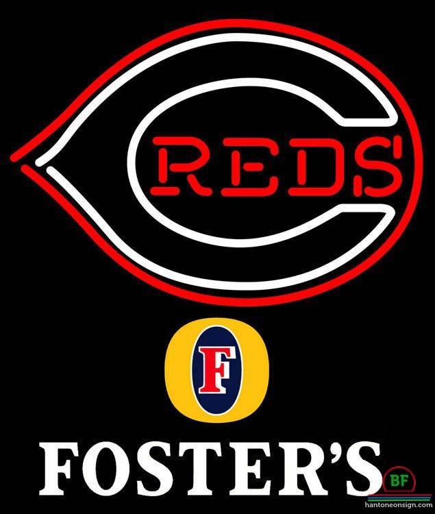 Custom Fosters Cincinnati Reds Neon Sign MLB Teams Neon Light