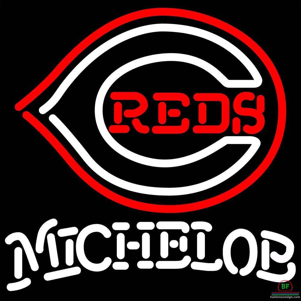 Custom Michelob Cincinnati Reds Neon Sign MLB Teams Neon Light