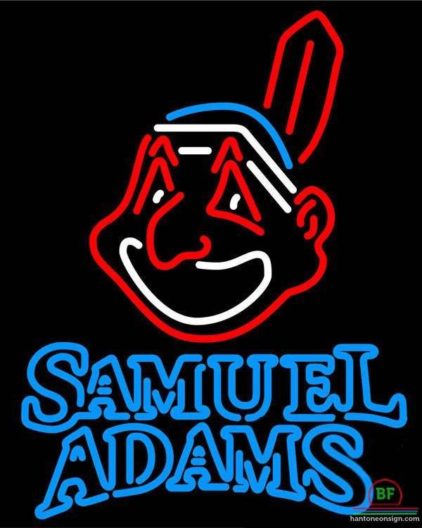 Custom Samuel Adams Cleveland Indians Neon Sign MLB Teams Neon Light