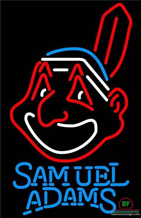 Custom Samuel Adams Cleveland Indians Neon Sign MLB Teams Neon Light