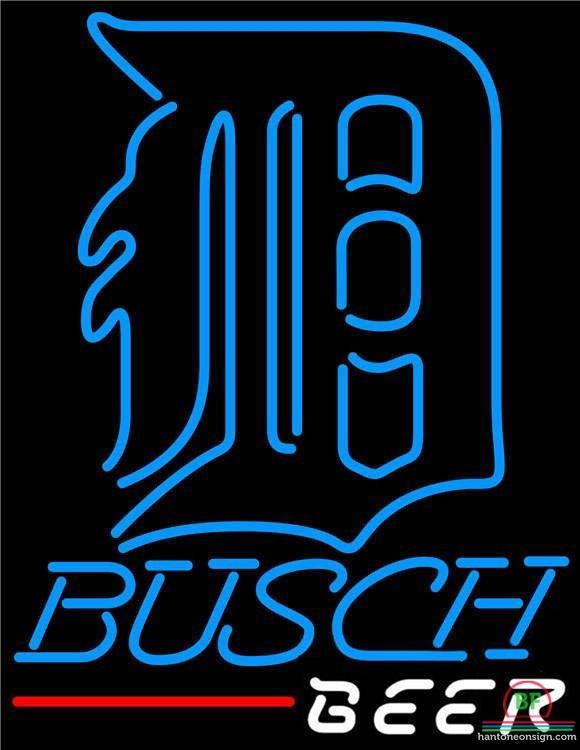 Custom Busch Beer Detroit Tigers Neon Sign MLB Teams Neon Light