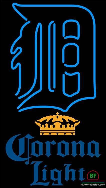 Custom Corona Light Detroit Tigers Neon Sign MLB Teams Neon Light